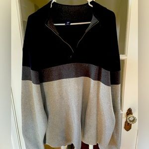 Mens Gap 3/4 zip Gap sweater